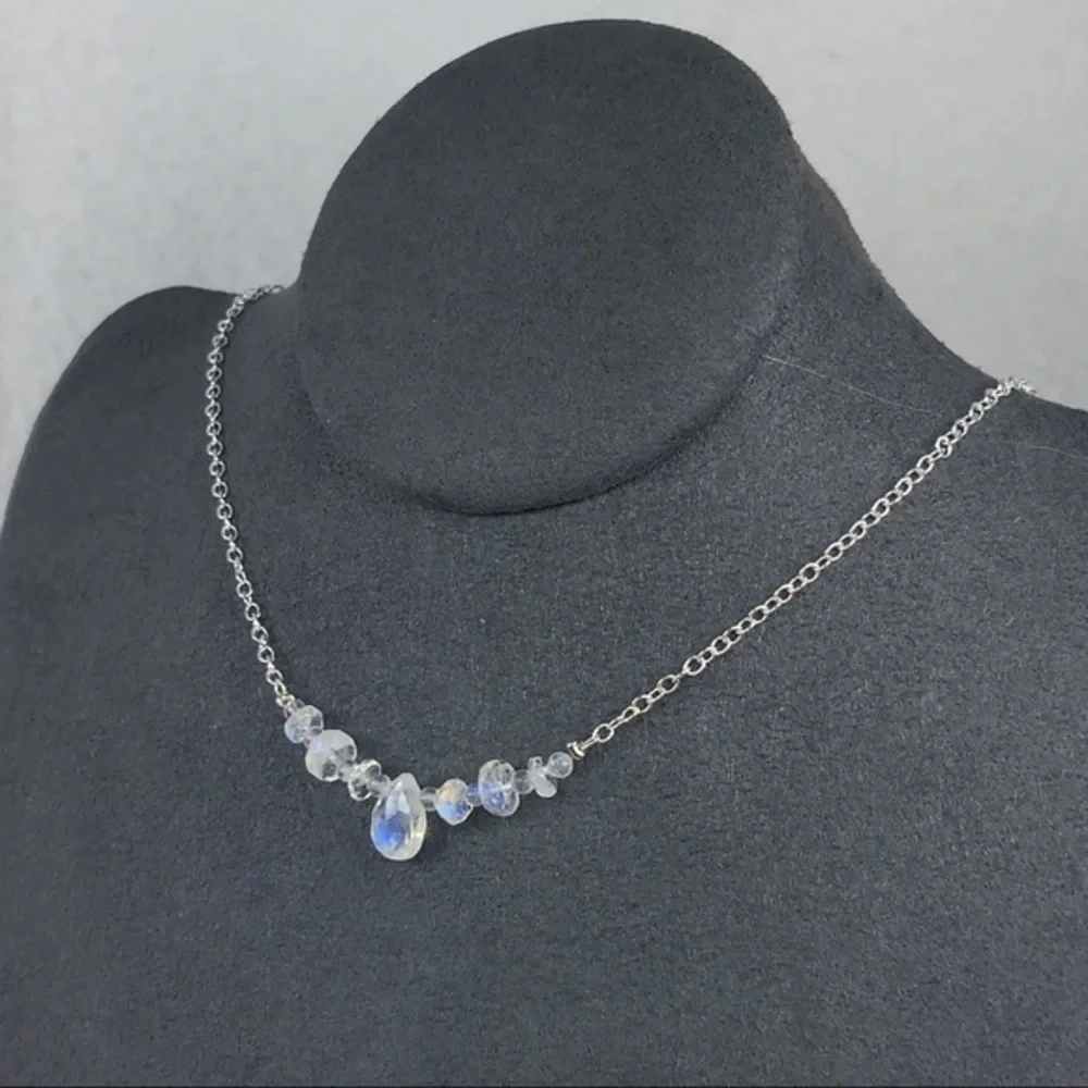 Hand Made Moonstone Necklace